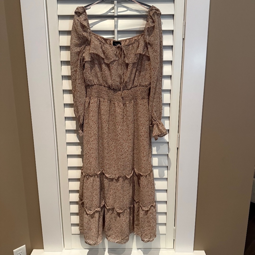 VICI Floral Bohemian Maxi Dress